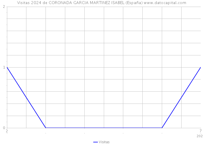 Visitas 2024 de CORONADA GARCIA MARTINEZ ISABEL (España) 