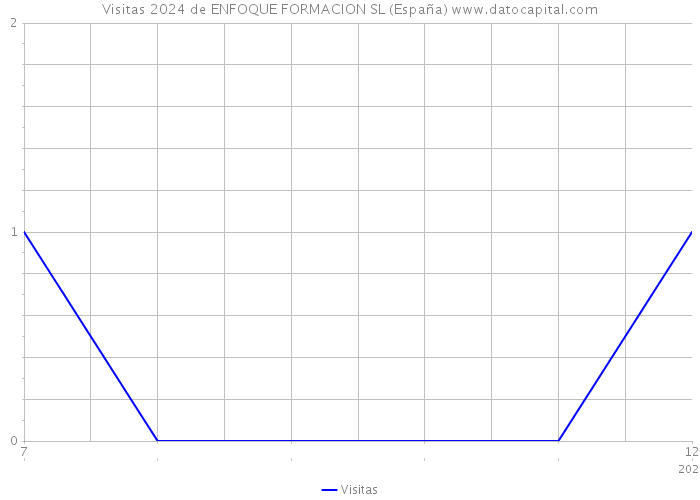 Visitas 2024 de ENFOQUE FORMACION SL (España) 