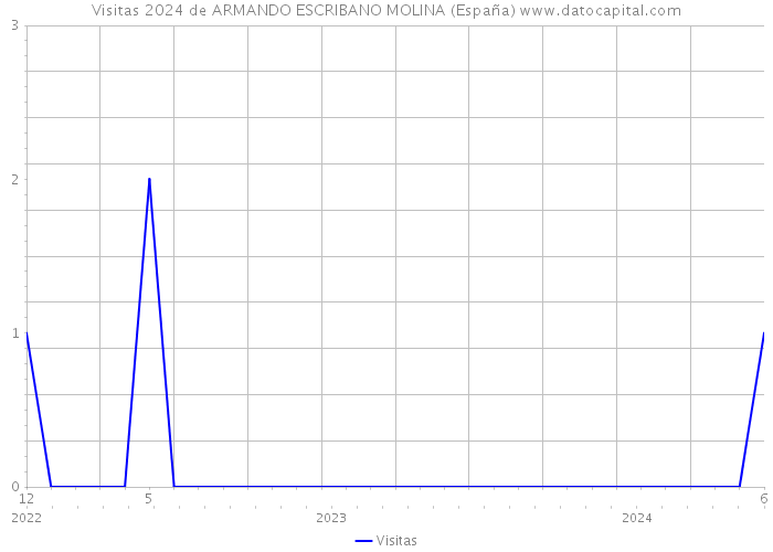 Visitas 2024 de ARMANDO ESCRIBANO MOLINA (España) 