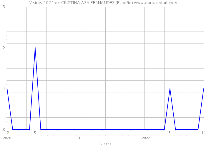 Visitas 2024 de CRISTINA AZA FERNANDEZ (España) 