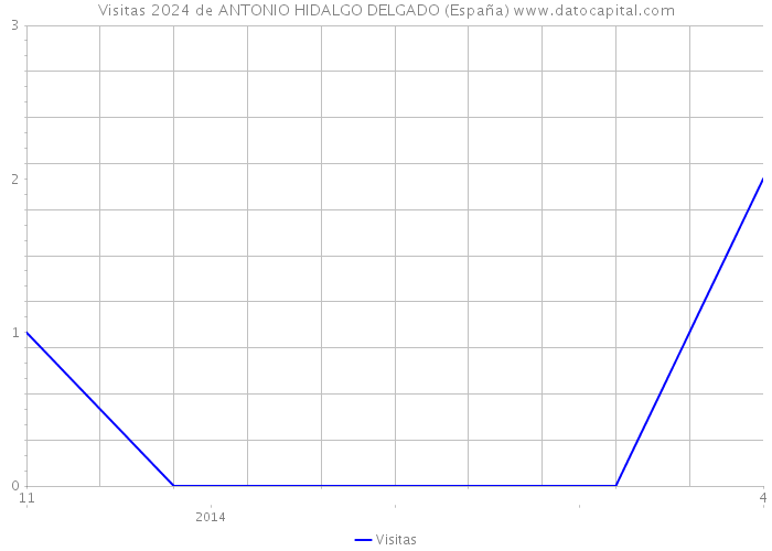 Visitas 2024 de ANTONIO HIDALGO DELGADO (España) 
