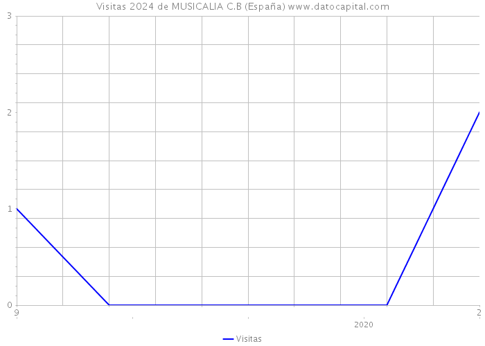 Visitas 2024 de MUSICALIA C.B (España) 