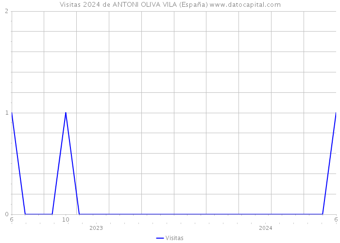 Visitas 2024 de ANTONI OLIVA VILA (España) 