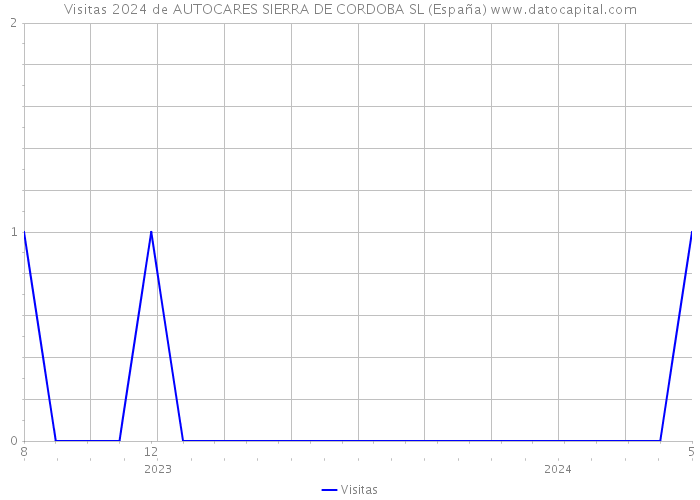Visitas 2024 de AUTOCARES SIERRA DE CORDOBA SL (España) 