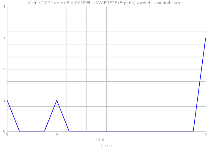 Visitas 2024 de MARIA CANDEL NAVARRETE (España) 