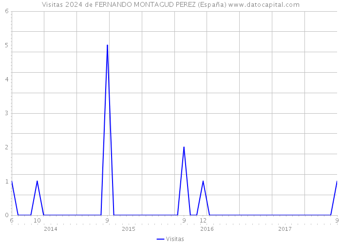Visitas 2024 de FERNANDO MONTAGUD PEREZ (España) 