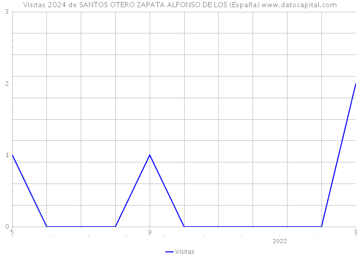 Visitas 2024 de SANTOS OTERO ZAPATA ALFONSO DE LOS (España) 