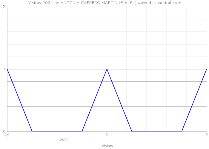 Visitas 2024 de ANTONIA CABRERO MARTIN (España) 
