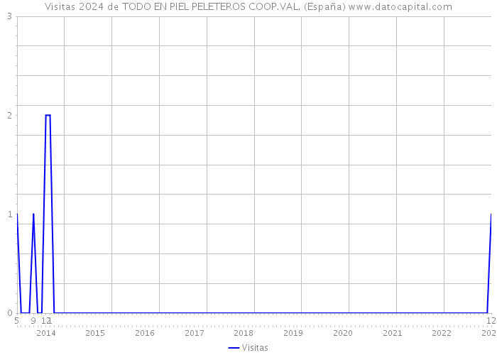 Visitas 2024 de TODO EN PIEL PELETEROS COOP.VAL. (España) 
