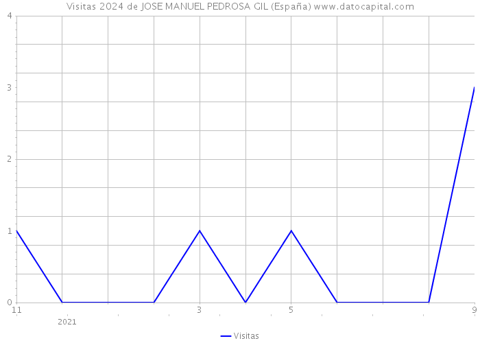 Visitas 2024 de JOSE MANUEL PEDROSA GIL (España) 