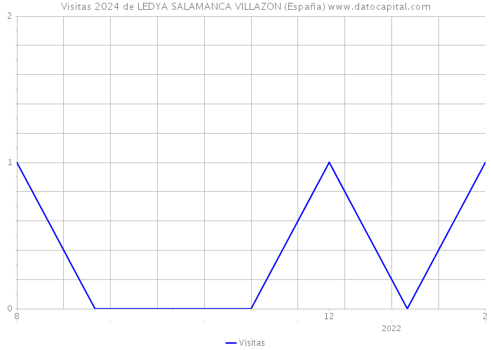 Visitas 2024 de LEDYA SALAMANCA VILLAZON (España) 
