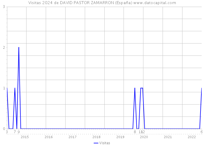 Visitas 2024 de DAVID PASTOR ZAMARRON (España) 