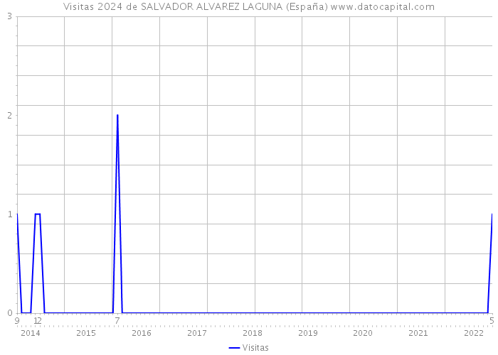 Visitas 2024 de SALVADOR ALVAREZ LAGUNA (España) 