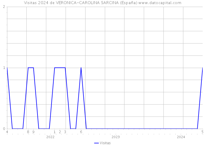 Visitas 2024 de VERONICA-CAROLINA SARCINA (España) 