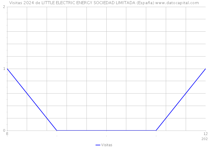 Visitas 2024 de LITTLE ELECTRIC ENERGY SOCIEDAD LIMITADA (España) 