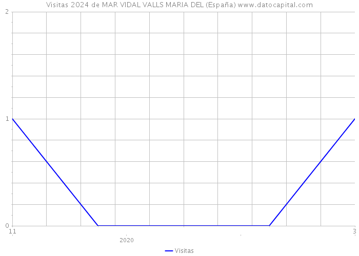 Visitas 2024 de MAR VIDAL VALLS MARIA DEL (España) 