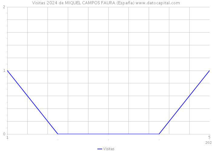 Visitas 2024 de MIQUEL CAMPOS FAURA (España) 