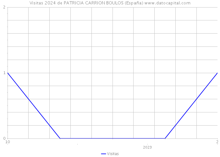 Visitas 2024 de PATRICIA CARRION BOULOS (España) 