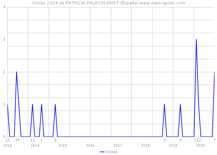 Visitas 2024 de PATRICIA PALACIN AMAT (España) 
