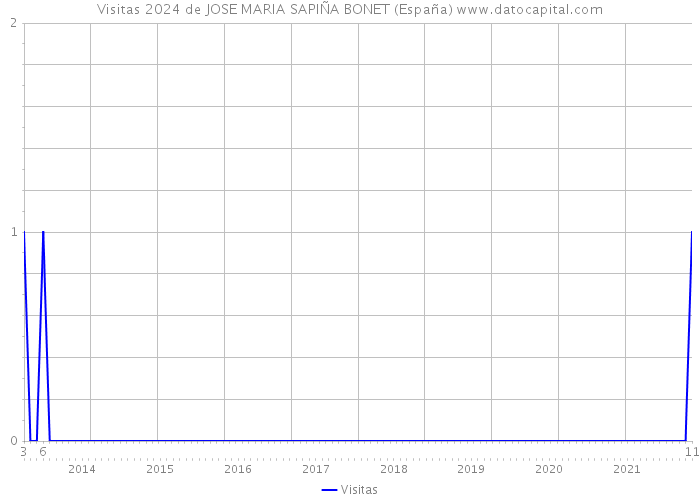 Visitas 2024 de JOSE MARIA SAPIÑA BONET (España) 