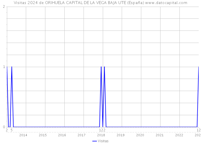 Visitas 2024 de ORIHUELA CAPITAL DE LA VEGA BAJA UTE (España) 