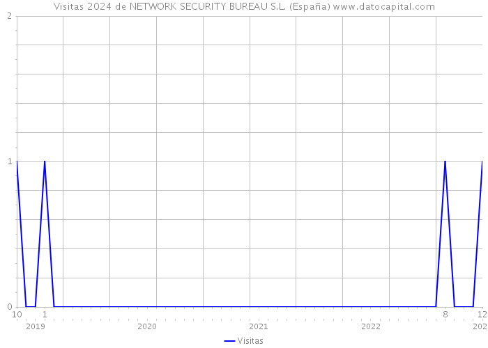 Visitas 2024 de NETWORK SECURITY BUREAU S.L. (España) 