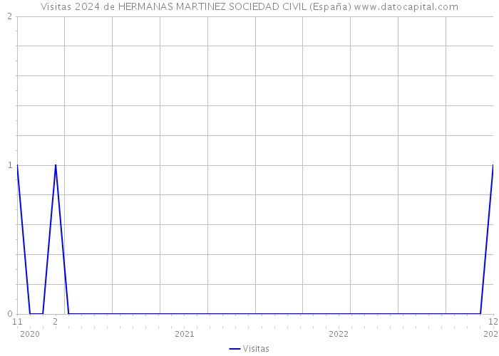 Visitas 2024 de HERMANAS MARTINEZ SOCIEDAD CIVIL (España) 