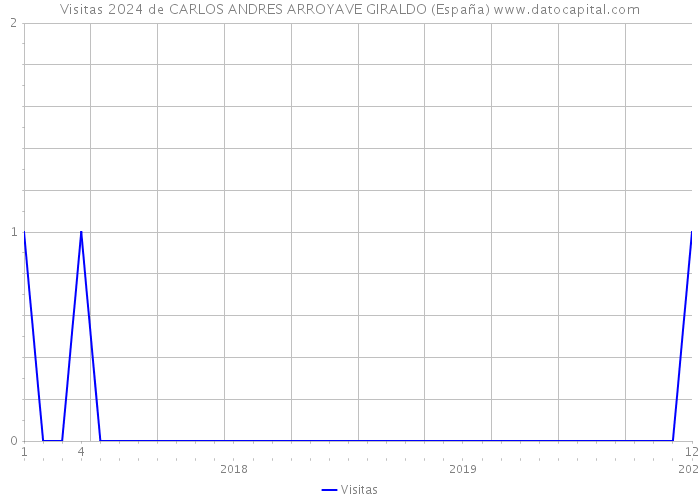 Visitas 2024 de CARLOS ANDRES ARROYAVE GIRALDO (España) 