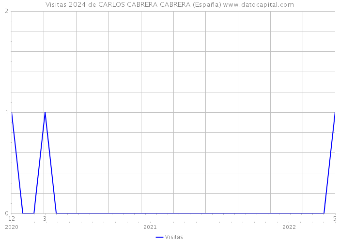 Visitas 2024 de CARLOS CABRERA CABRERA (España) 