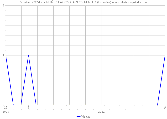 Visitas 2024 de NUÑEZ LAGOS CARLOS BENITO (España) 