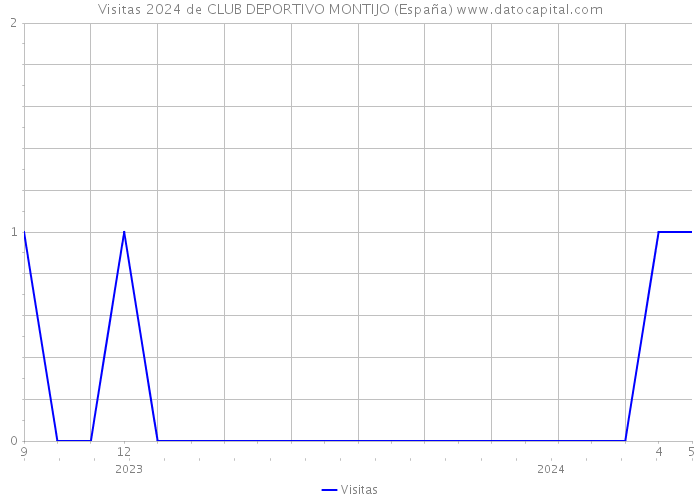 Visitas 2024 de CLUB DEPORTIVO MONTIJO (España) 