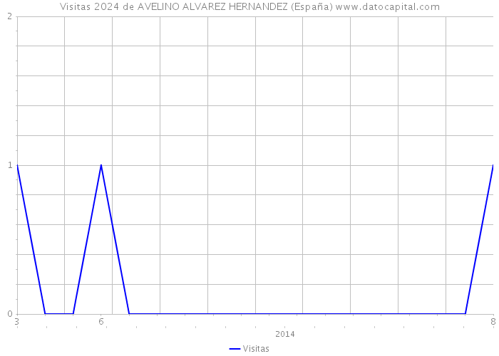 Visitas 2024 de AVELINO ALVAREZ HERNANDEZ (España) 