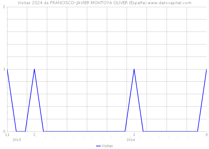 Visitas 2024 de FRANCISCO-JAVIER MONTOYA OLIVER (España) 