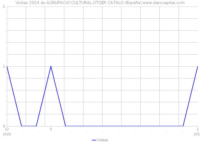 Visitas 2024 de AGRUPACIO CULTURAL OTGER CATALO (España) 