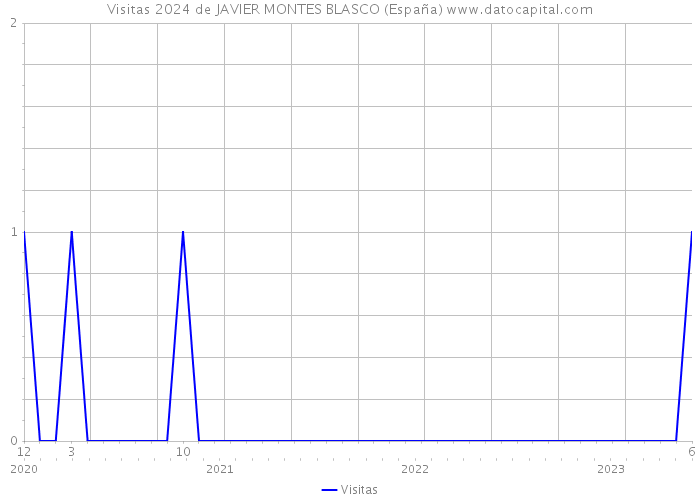 Visitas 2024 de JAVIER MONTES BLASCO (España) 