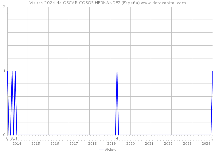 Visitas 2024 de OSCAR COBOS HERNANDEZ (España) 