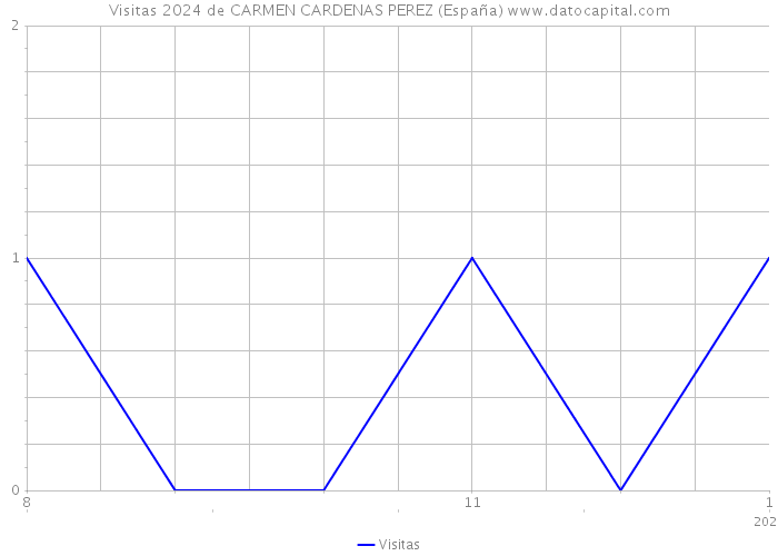 Visitas 2024 de CARMEN CARDENAS PEREZ (España) 