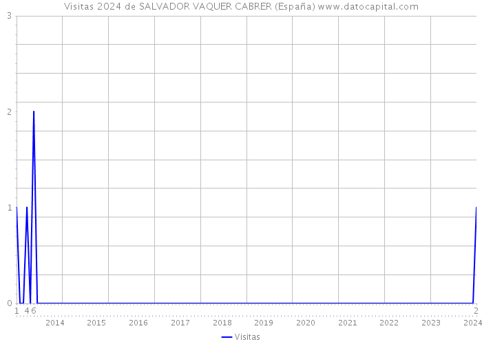 Visitas 2024 de SALVADOR VAQUER CABRER (España) 