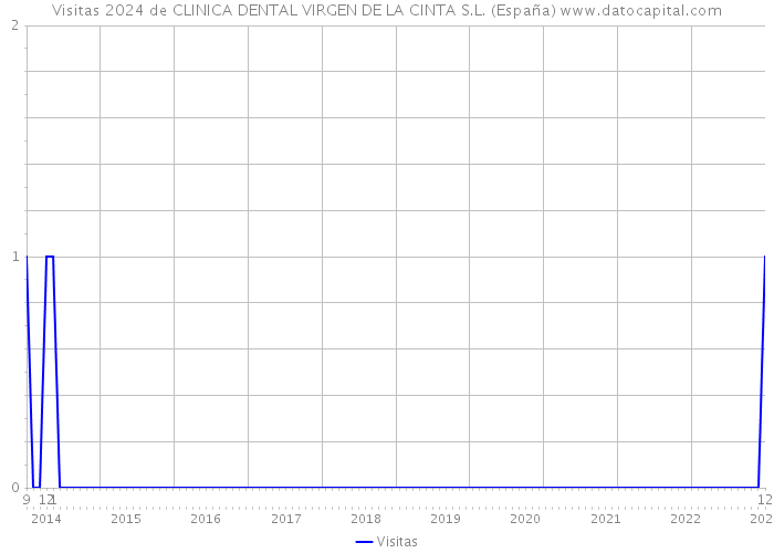 Visitas 2024 de CLINICA DENTAL VIRGEN DE LA CINTA S.L. (España) 
