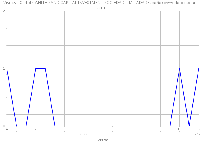 Visitas 2024 de WHITE SAND CAPITAL INVESTMENT SOCIEDAD LIMITADA (España) 