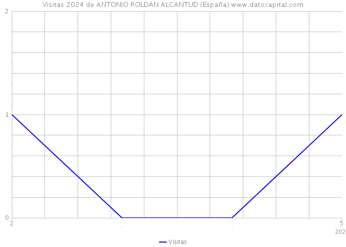Visitas 2024 de ANTONIO ROLDAN ALCANTUD (España) 