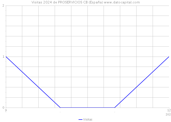 Visitas 2024 de PROSERVICIOS CB (España) 