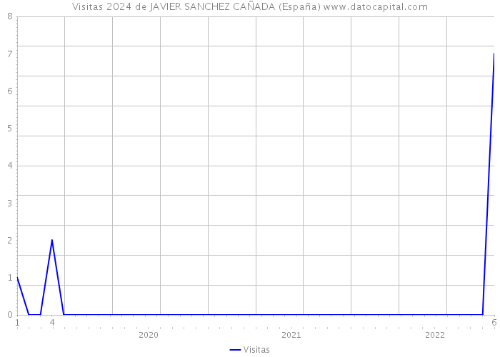 Visitas 2024 de JAVIER SANCHEZ CAÑADA (España) 