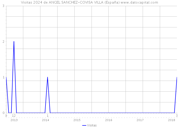 Visitas 2024 de ANGEL SANCHEZ-COVISA VILLA (España) 