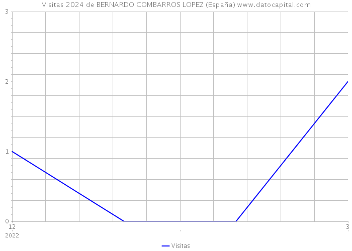 Visitas 2024 de BERNARDO COMBARROS LOPEZ (España) 