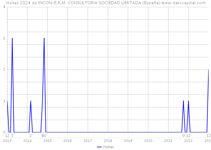 Visitas 2024 de INCON-E.R.M. CONSULTORIA SOCIEDAD LIMITADA (España) 