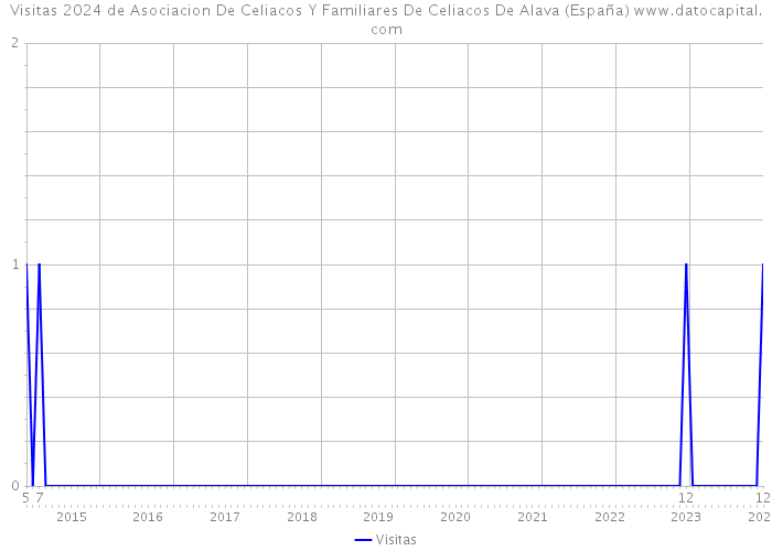 Visitas 2024 de Asociacion De Celiacos Y Familiares De Celiacos De Alava (España) 