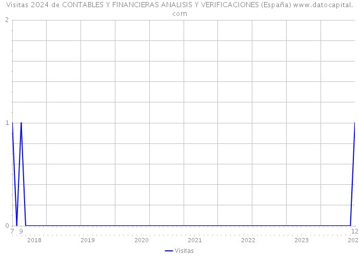 Visitas 2024 de CONTABLES Y FINANCIERAS ANALISIS Y VERIFICACIONES (España) 
