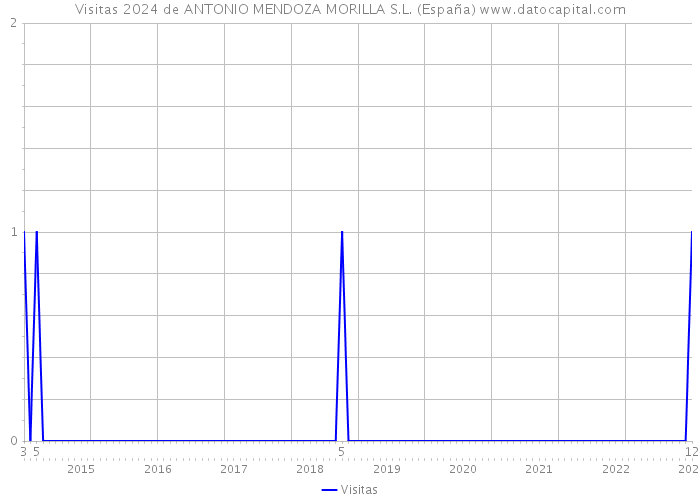 Visitas 2024 de ANTONIO MENDOZA MORILLA S.L. (España) 