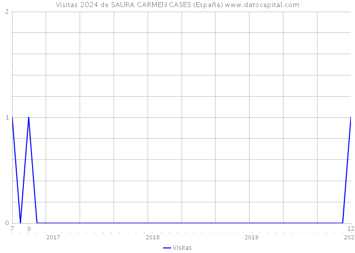 Visitas 2024 de SAURA CARMEN CASES (España) 